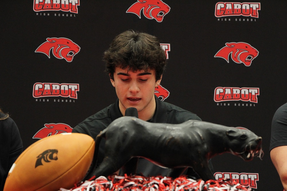 Braden Jay Signing NLI for football
